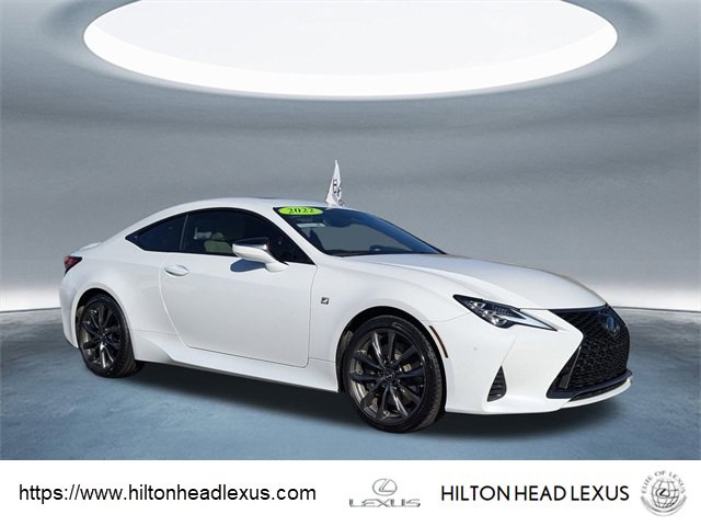 Certified 2022 Lexus RC 350 F Sport