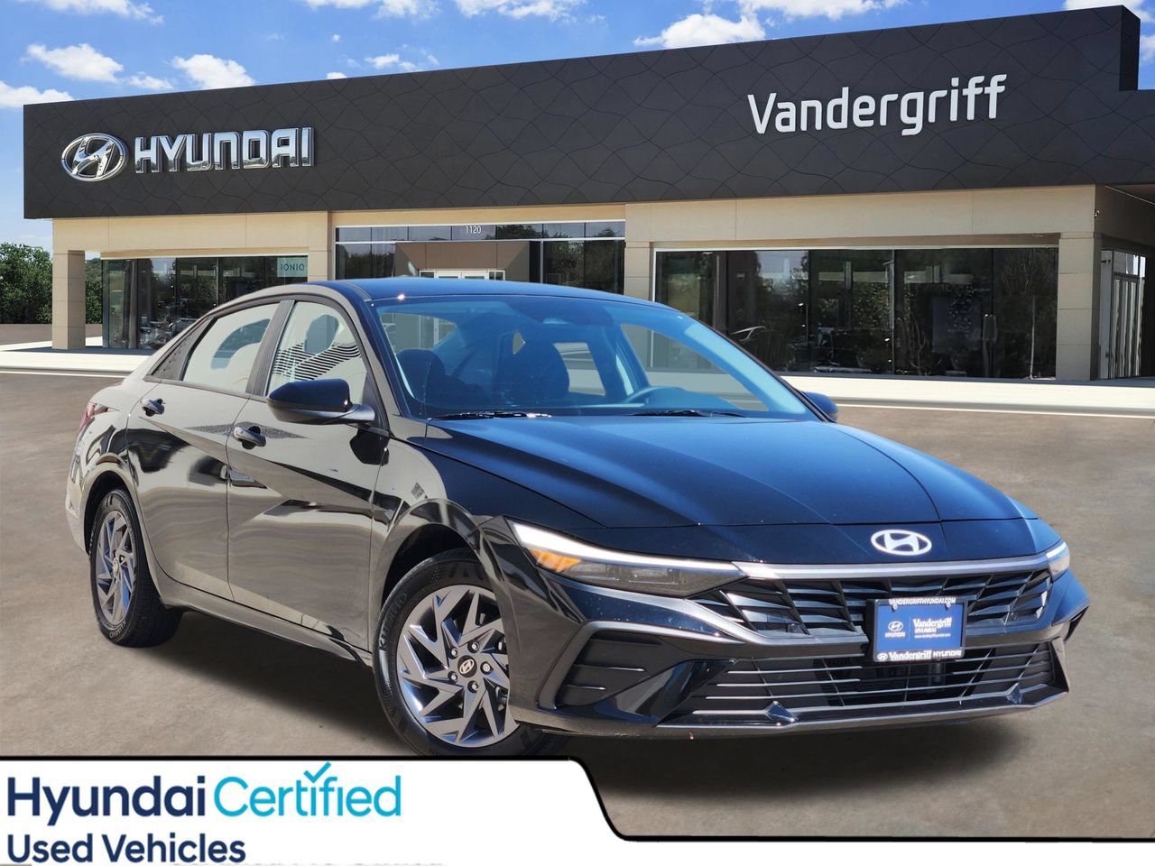 Certified 2024 Hyundai Elantra Blue