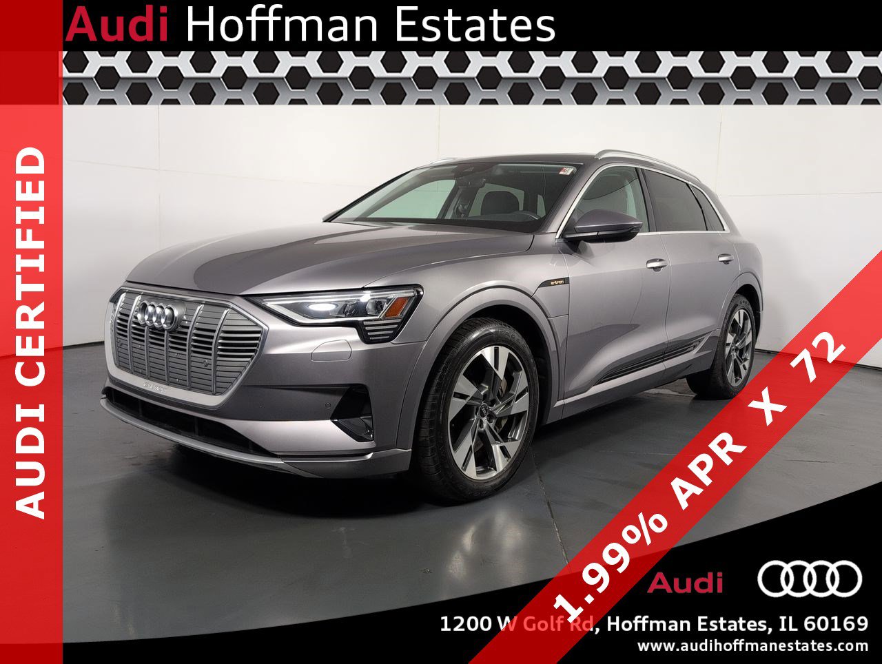 Certified 2021 Audi e-tron Premium w/ Towing Package