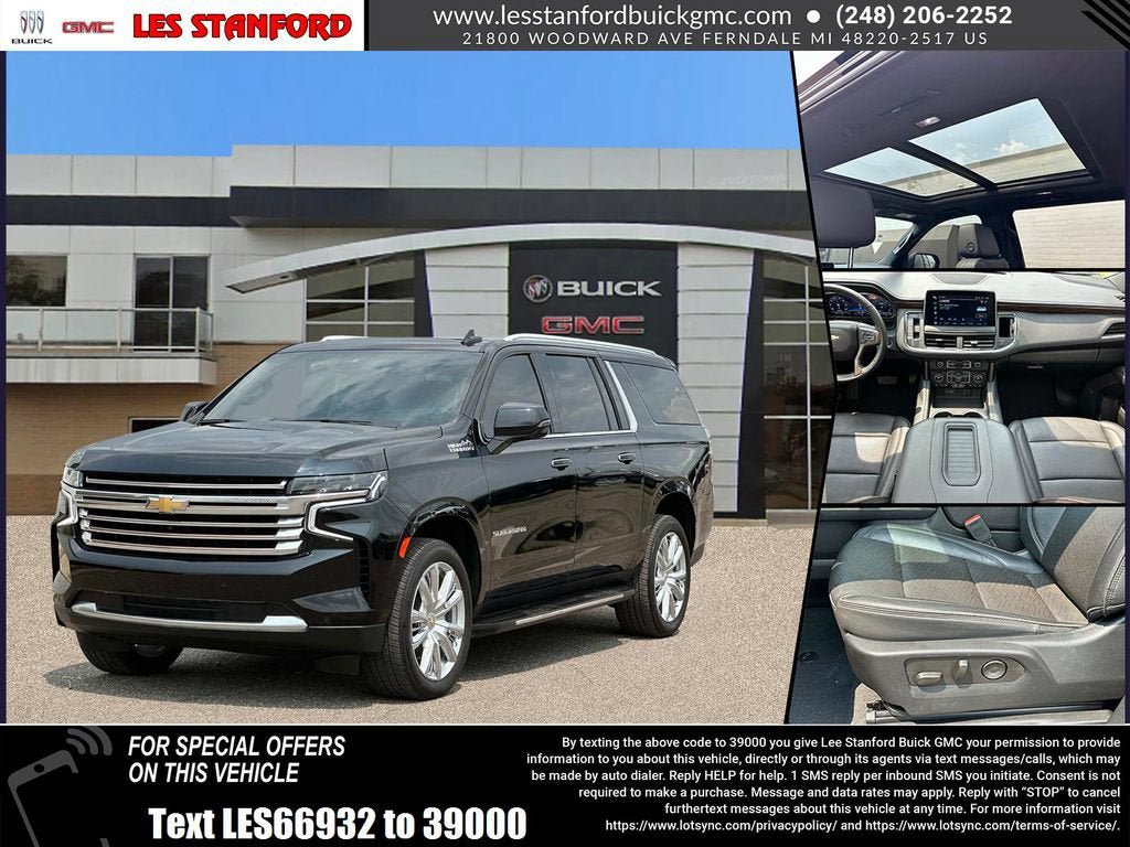 Certified 2024 Chevrolet Suburban High Country w/ Max Trailering Package