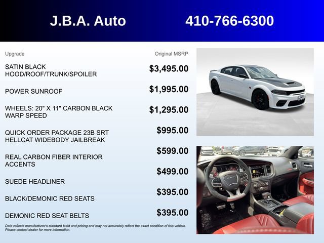 Used 2023 Dodge Charger SRT Hellcat RWD image 5