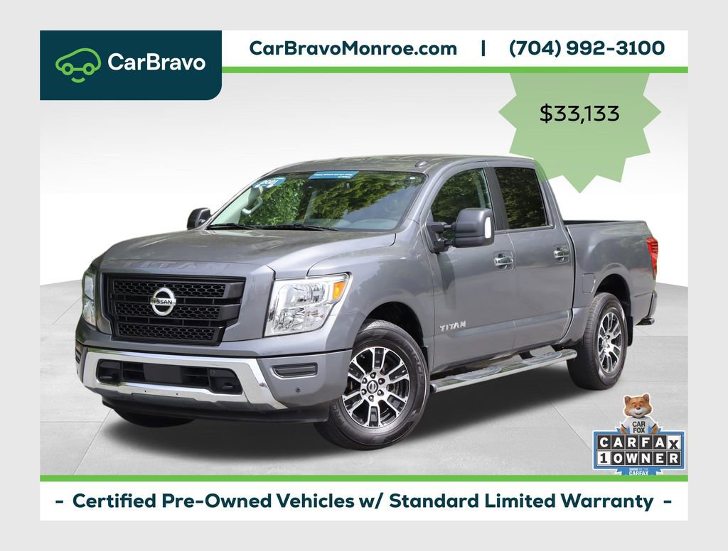 Used 2021 Nissan Titan SV w/ SV Convenience Package