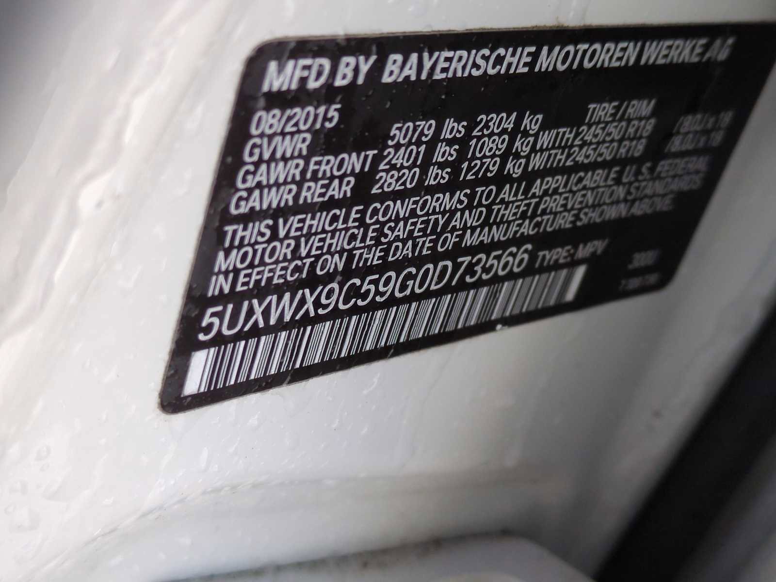 Used 2016 BMW X3 xDrive28i image 37