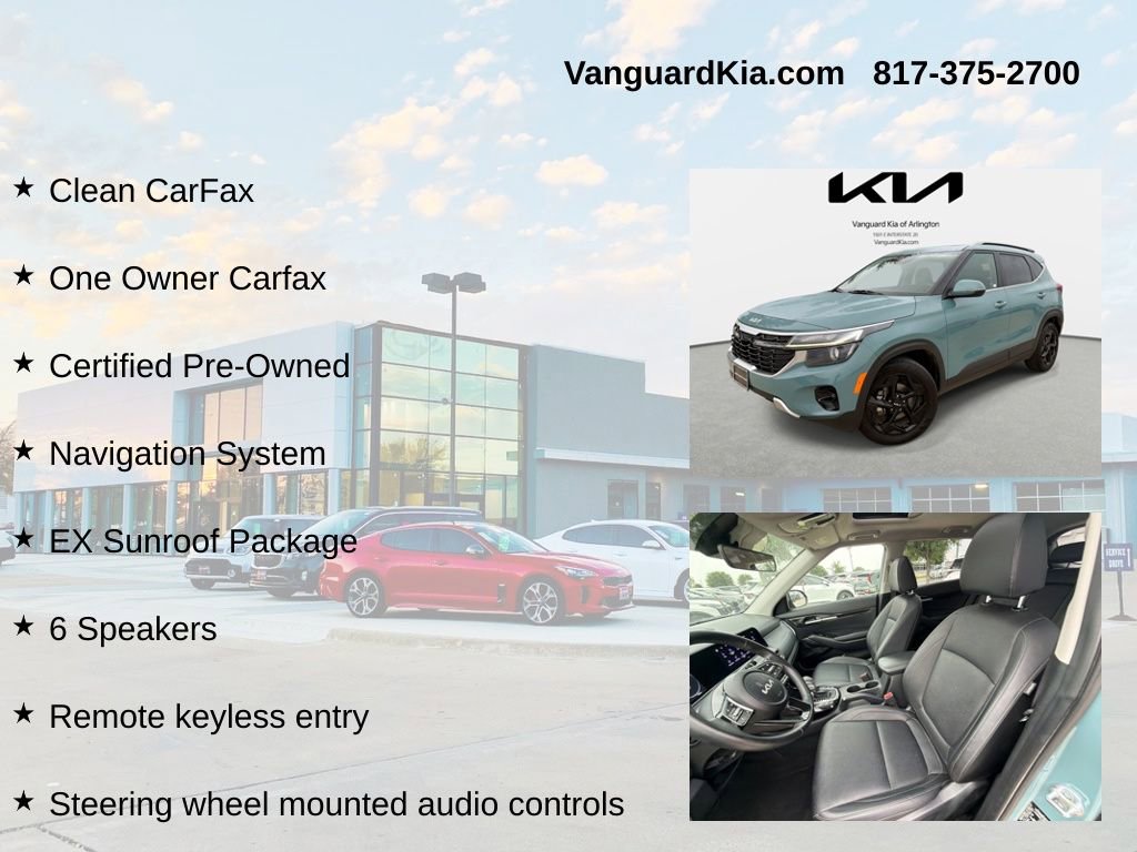Certified 2026 Kia Seltos EX w/ EX Sunroof Package FWD image 6