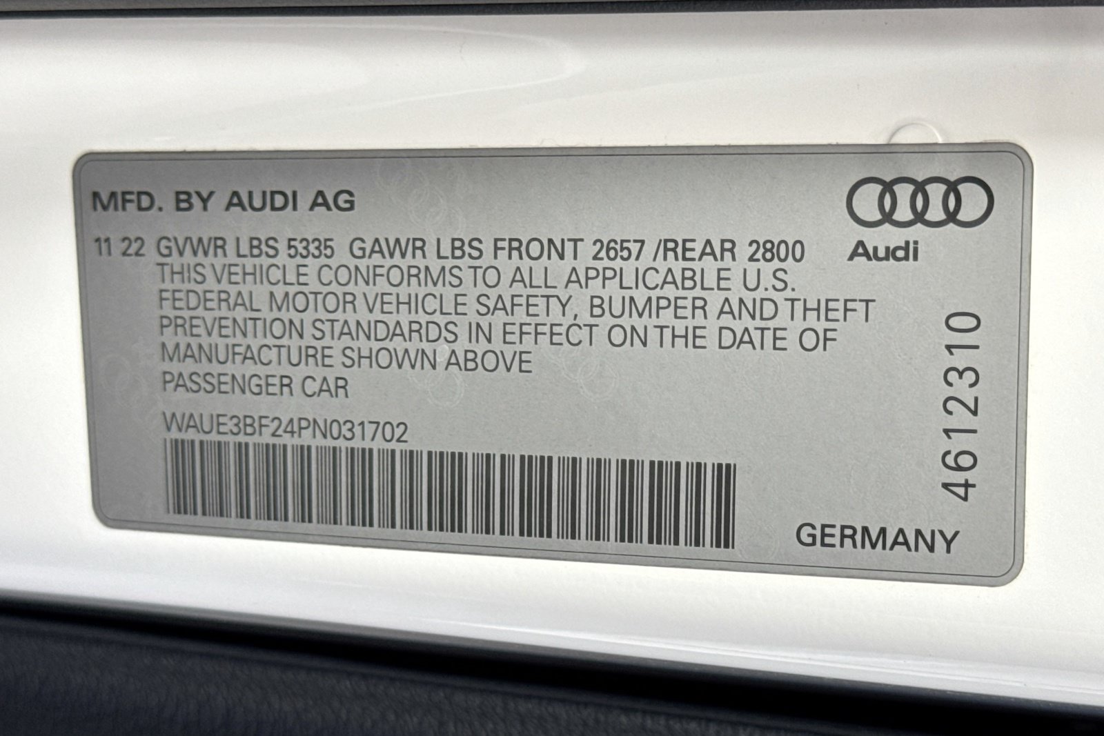 Used 2023 Audi A6 Premium Plus w/ Premium Plus Package AWD/4WD image 31