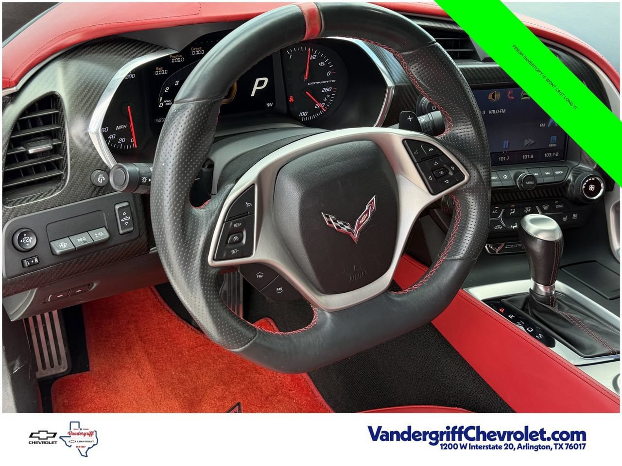 Used 2014 Chevrolet Corvette Stingray Convertible w/ 3LT Preferred Equipment Group RWD image 11