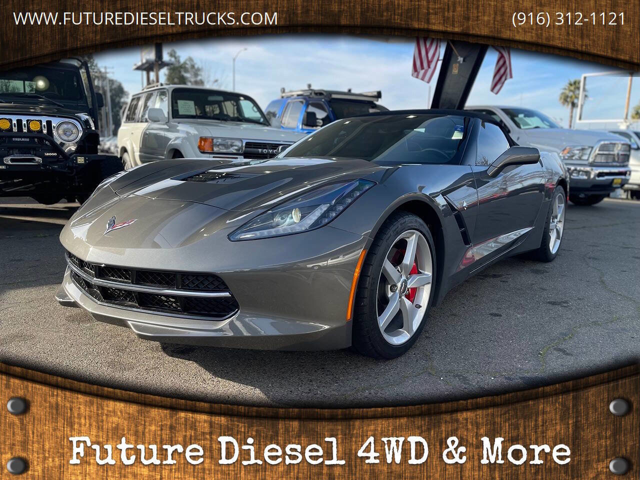 Used 2015 Chevrolet Corvette Stingray 2dr Convertible w/1LT
