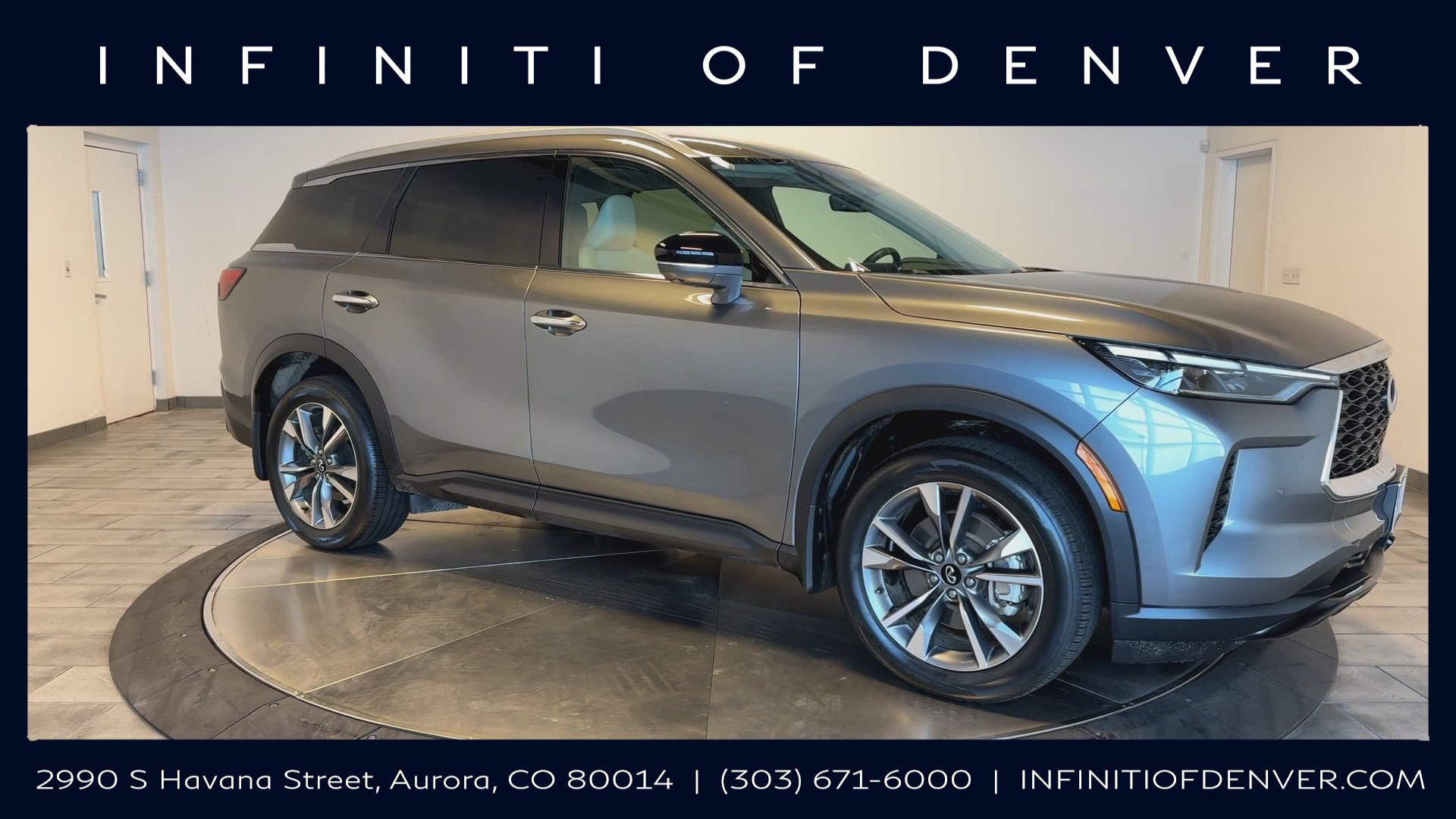 Certified 2023 INFINITI QX60 Luxe w/ Cargo Package image 1