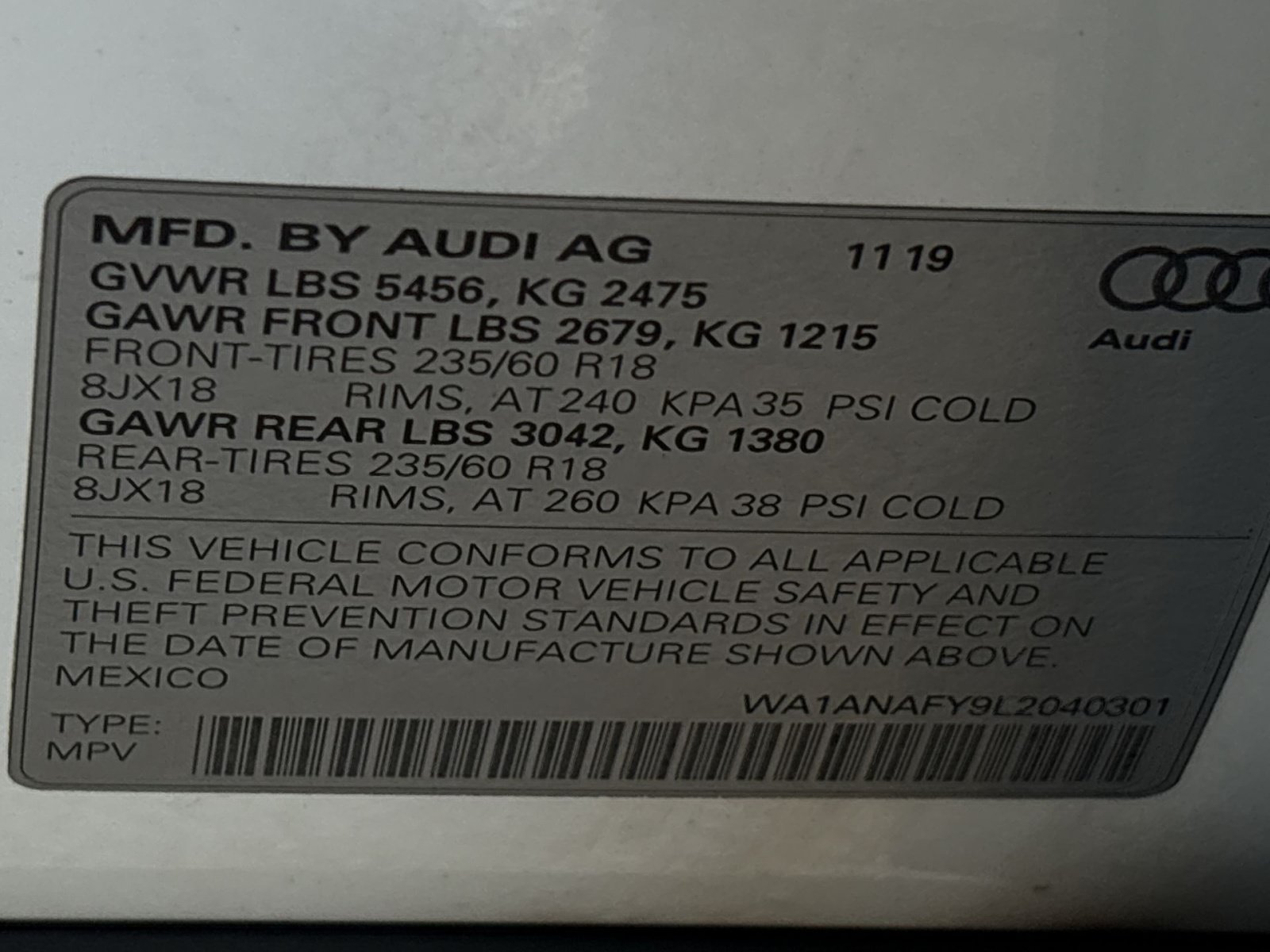 Used 2020 Audi Q5 2.0T Premium w/ Convenience Package AWD/4WD image 38