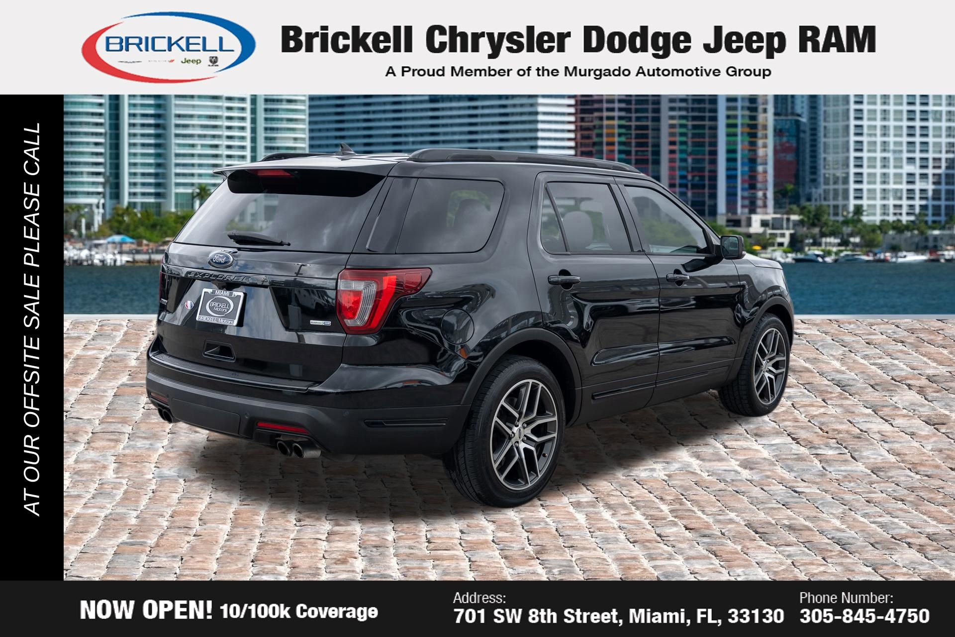 Used 2018 Ford Explorer Sport w/ Equipment Group 401A AWD/4WD image 5