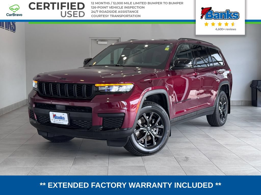 Used 2025 Jeep Grand Cherokee L Laredo AWD/4WD image 1