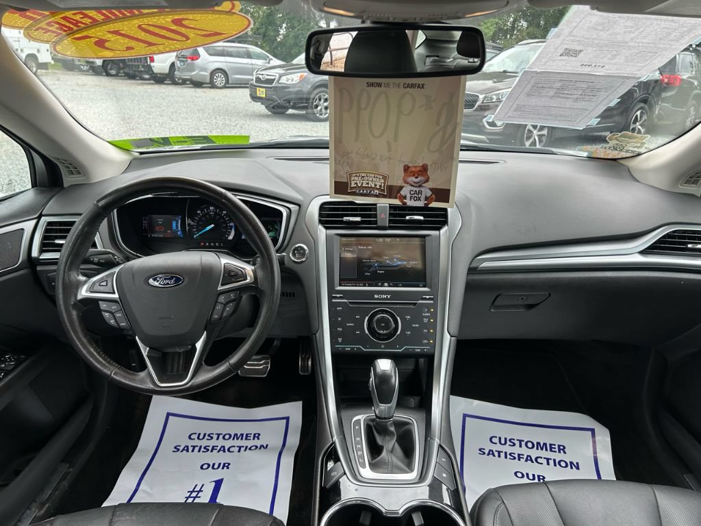Used 2015 Ford Fusion Energi Titanium w/ Driver Assist Package FWD image 3