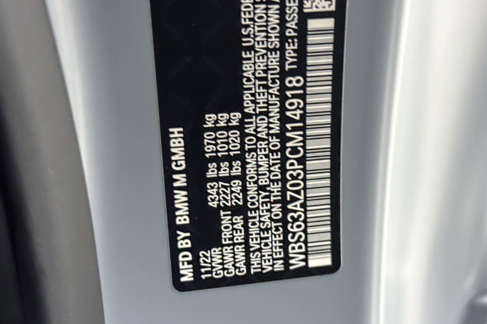 Used 2023 BMW M4 CSL image 88