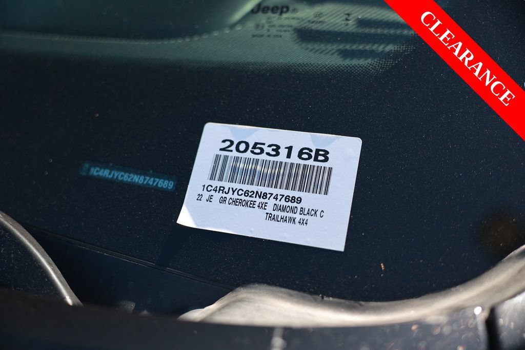 Used 2022 Jeep Grand Cherokee Trailhawk w/ Advanced Protech Group II AWD/4WD image 45