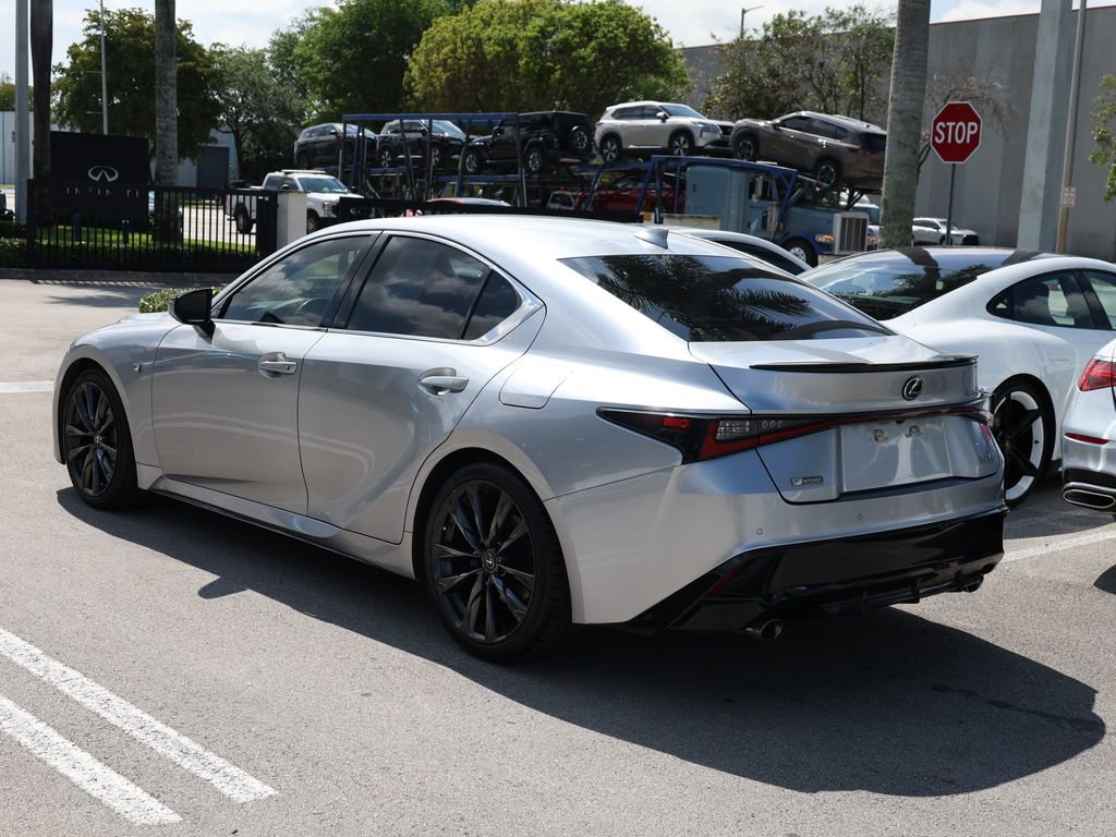 Used 2021 Lexus IS 350 F Sport w/ Accessory Package RWD image 4