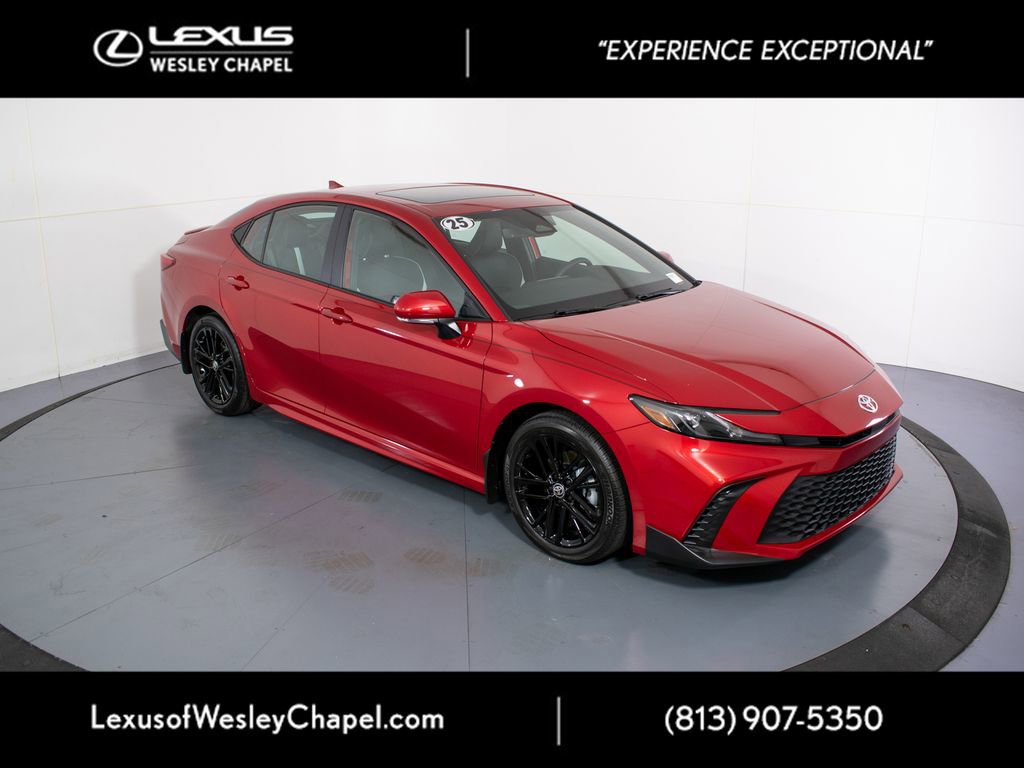 Used 2025 Toyota Camry SE w/ Multimedia Upgrade Package FWD image 2