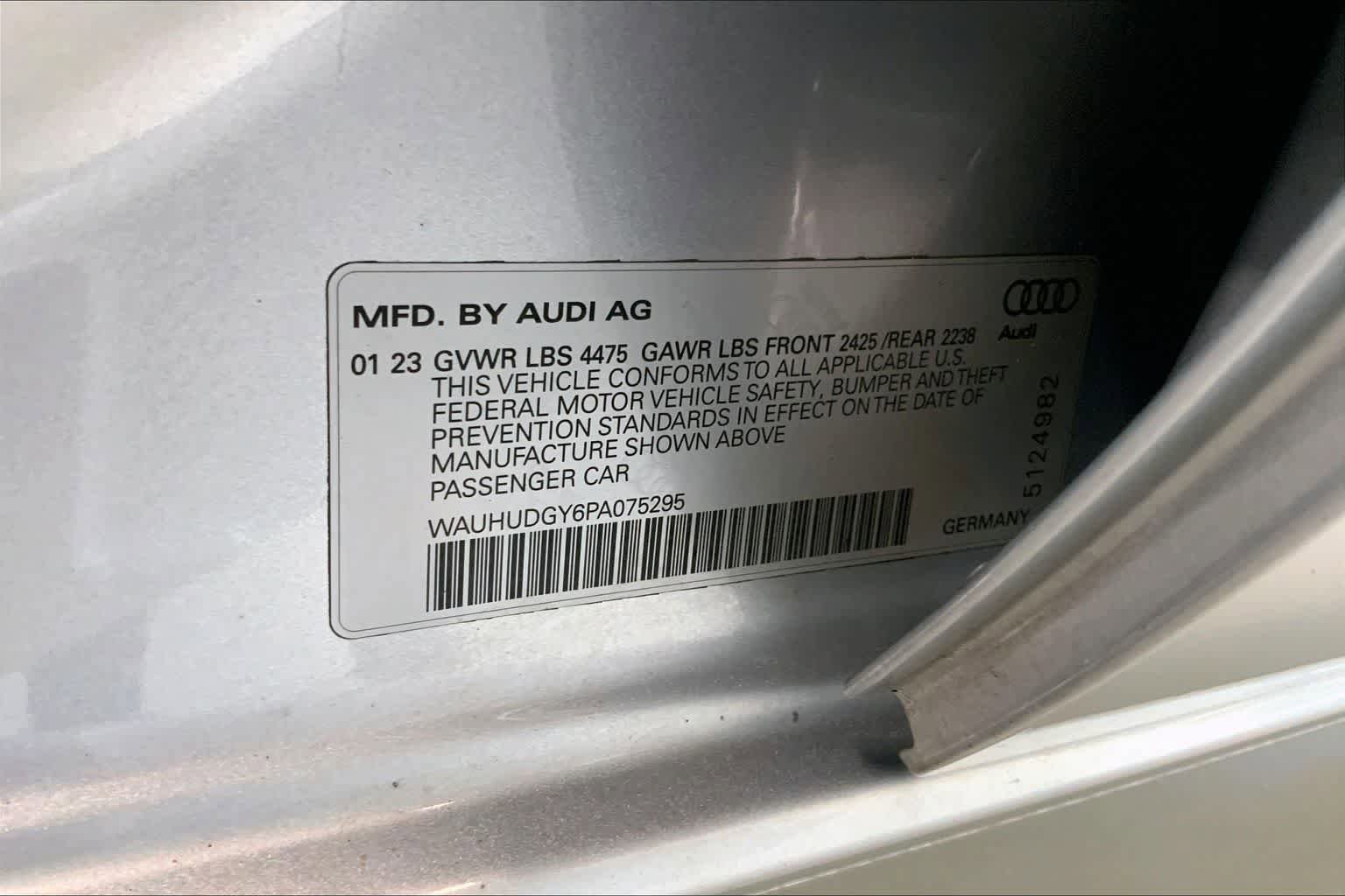 Certified 2023 Audi A3 2.0T Premium Plus w/ Premium Plus Package AWD/4WD image 19