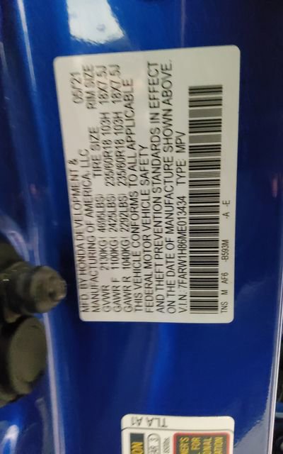 Used 2021 Honda CR-V EX-L image 39