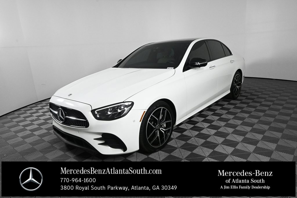 Used 2022 Mercedes-Benz E 350 Sedan w/ AMG Line Exterior