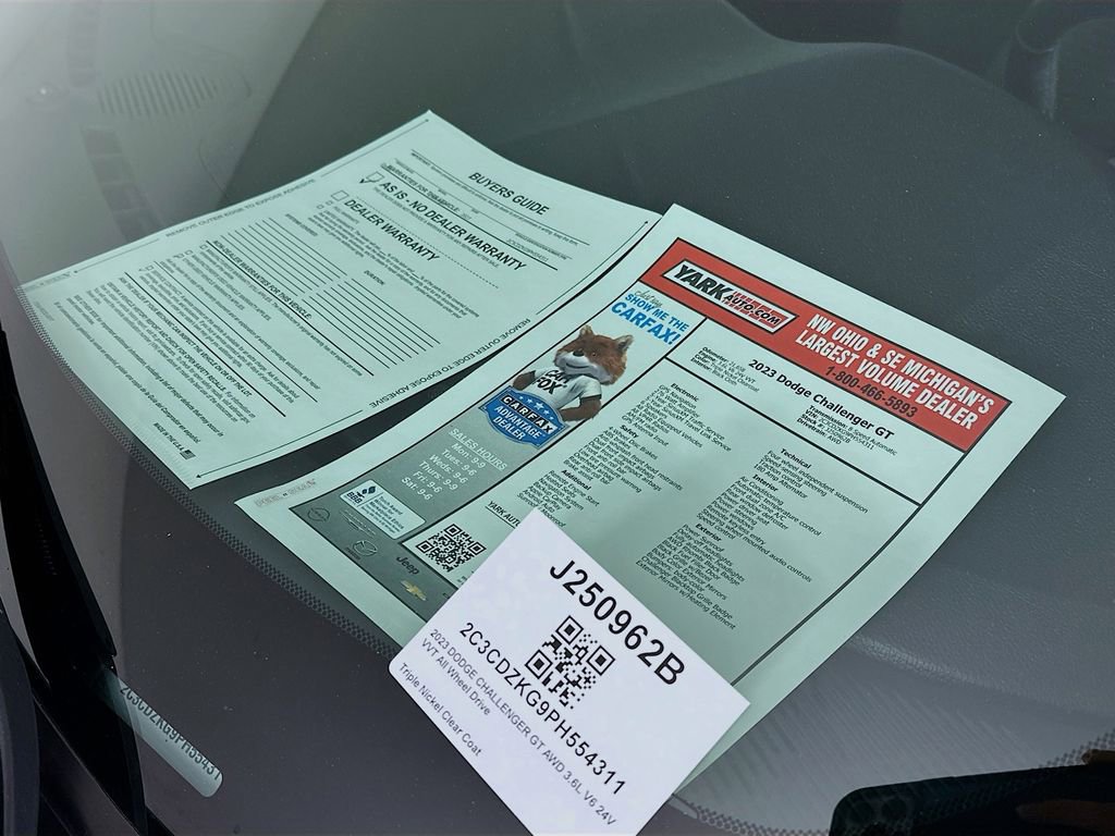 Certified 2023 Dodge Challenger GT w/ Blacktop Package image 16