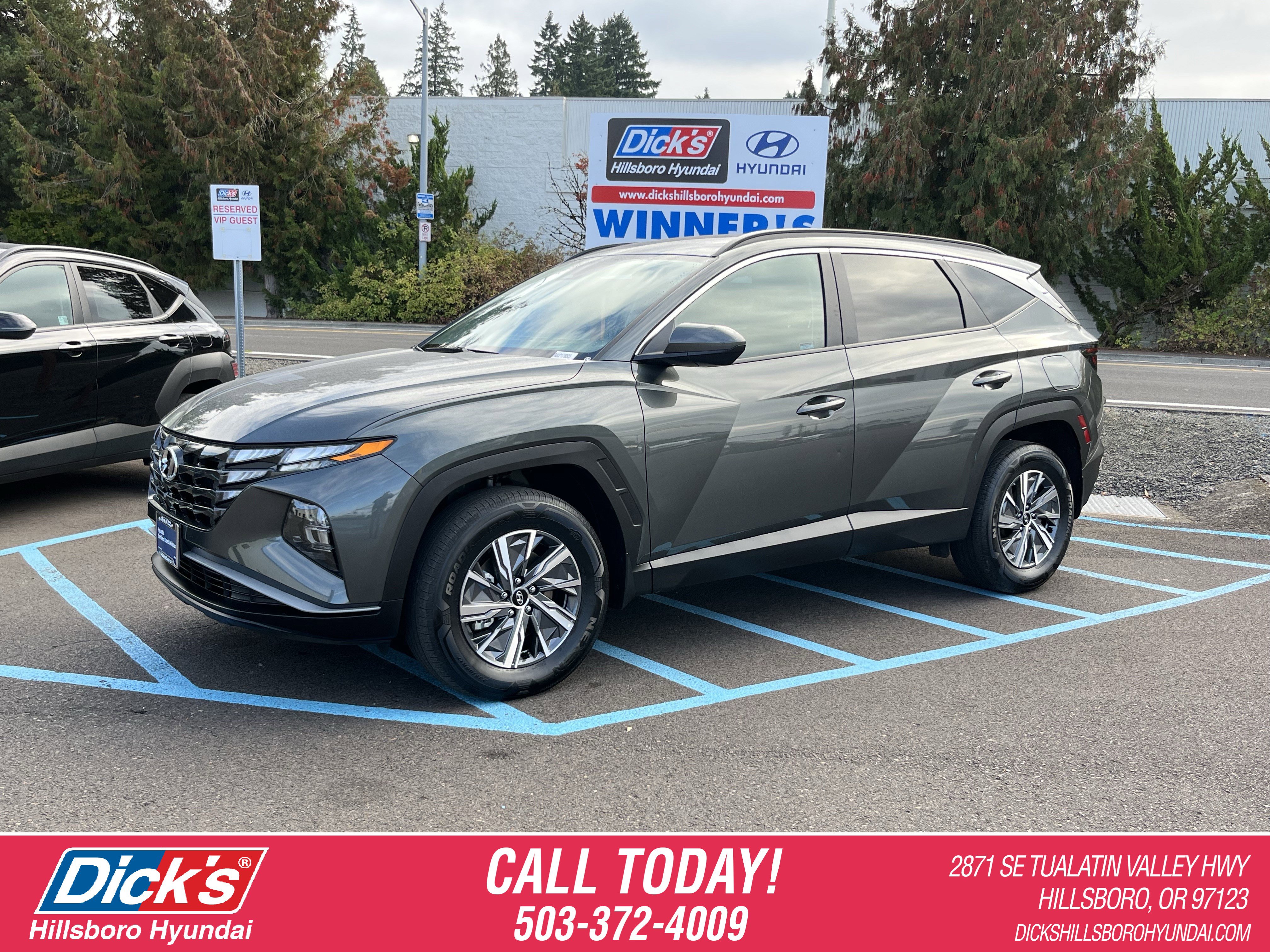 Certified 2024 Hyundai Tucson Blue