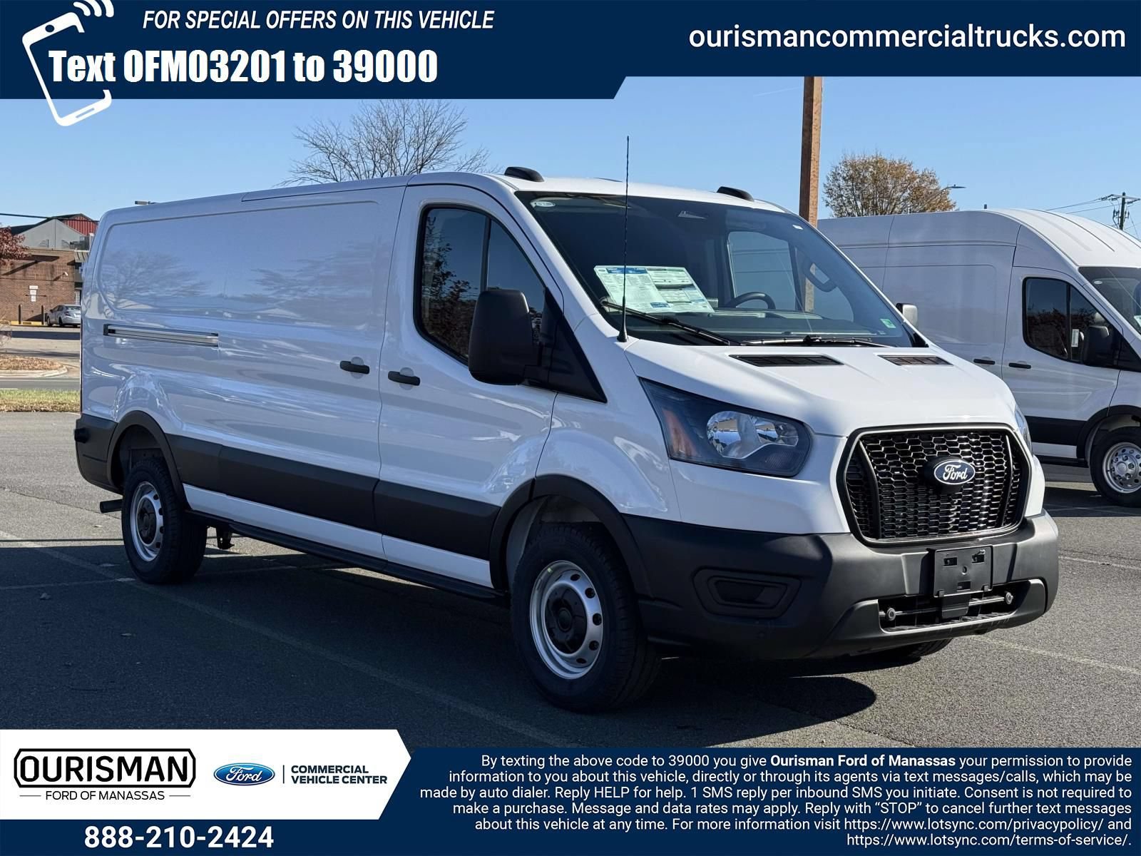 New 2026 Ford Transit 250 Low Roof w/ Load Area Protection Package RWD image 1