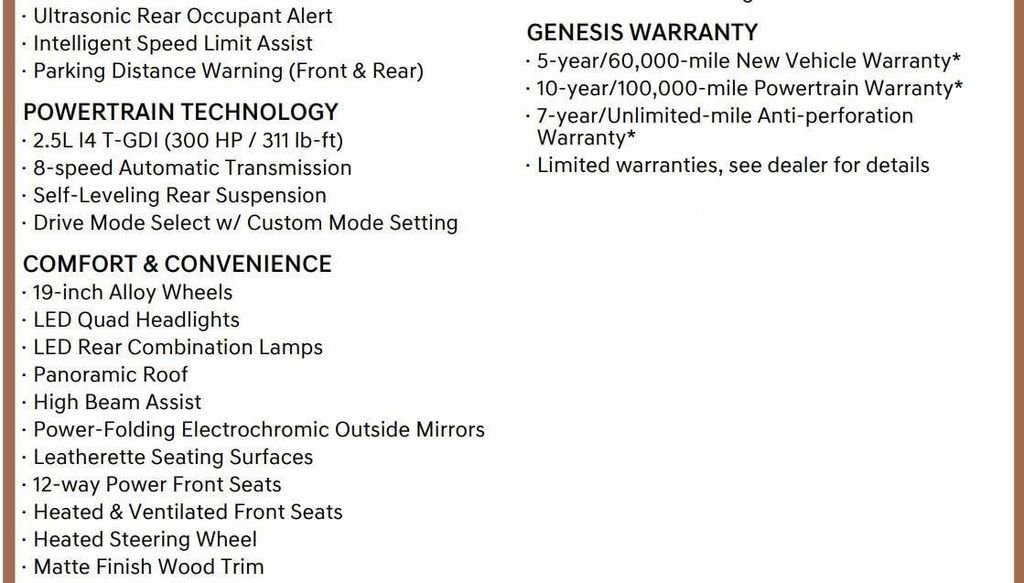 Used 2022 Genesis GV80 2.5T w/ Prestige Package 04 image 20