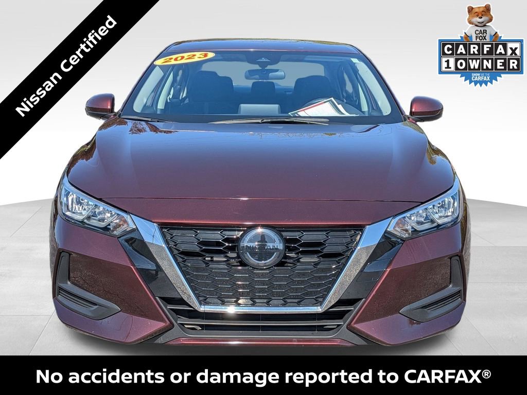 Certified 2023 Nissan Sentra SV w/ All-Weather Package FWD image 3