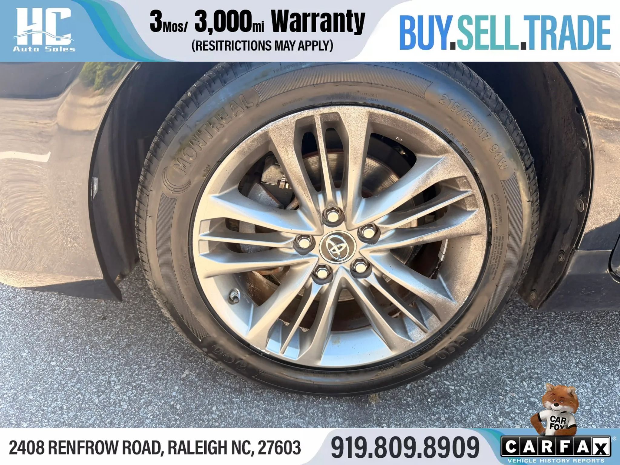 Used 2016 Toyota Camry SE FWD image 9