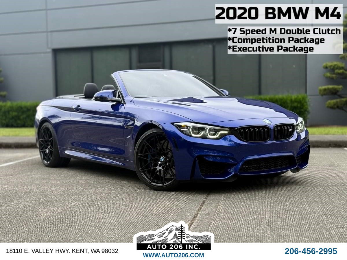 Used 2020 BMW M4 Convertible w/ Competition Package