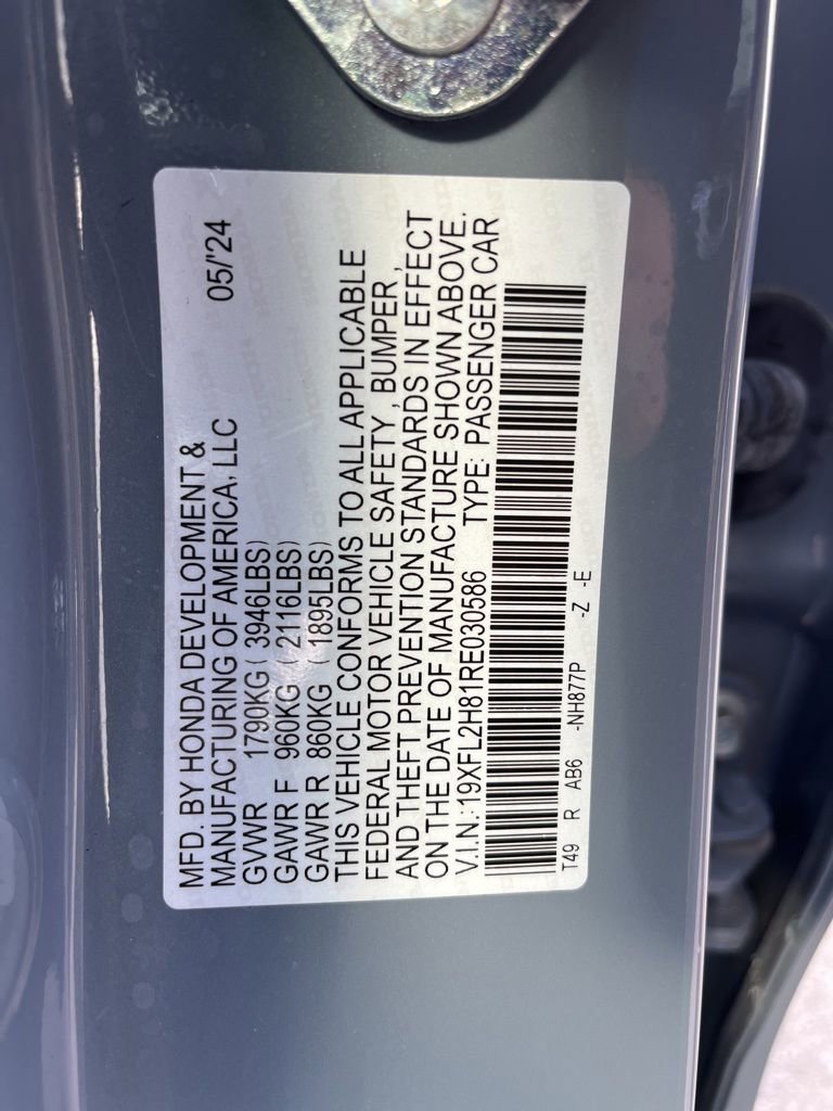 Certified 2024 Honda Civic Sport image 11