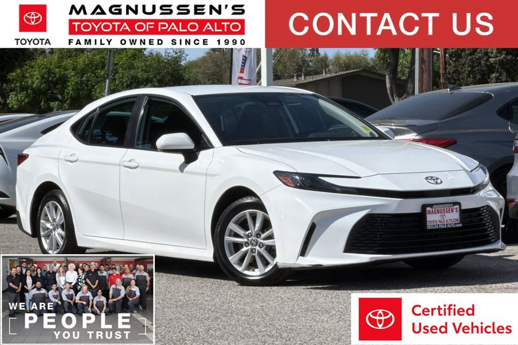 Certified 2025 Toyota Camry LE FWD image 1