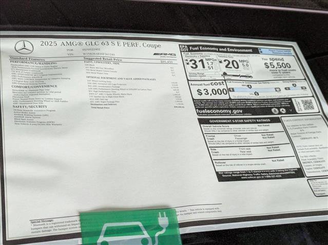 New 2025 Mercedes-Benz GLC 63 AMG S image 21