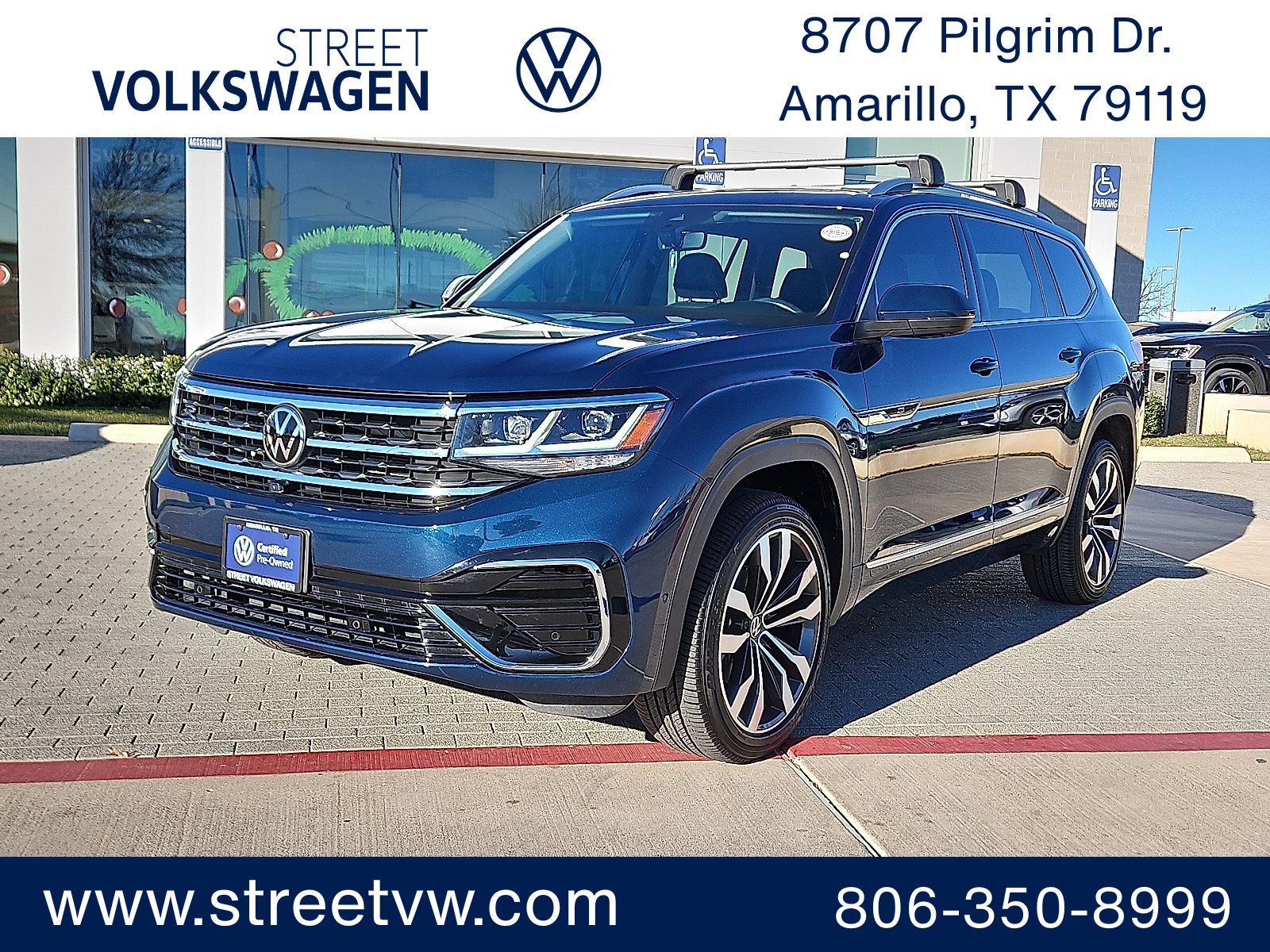 Certified 2023 Volkswagen Atlas SEL Premium image 1