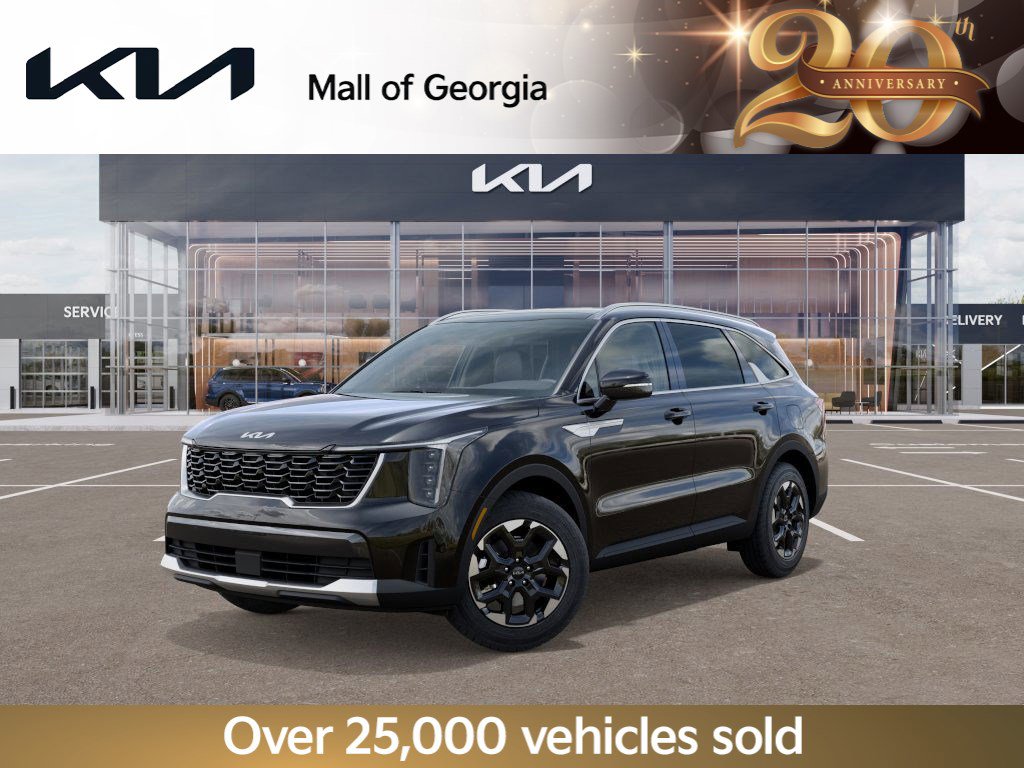 New 2025 Kia Sorento S w/ Panoramic Sunroof Package