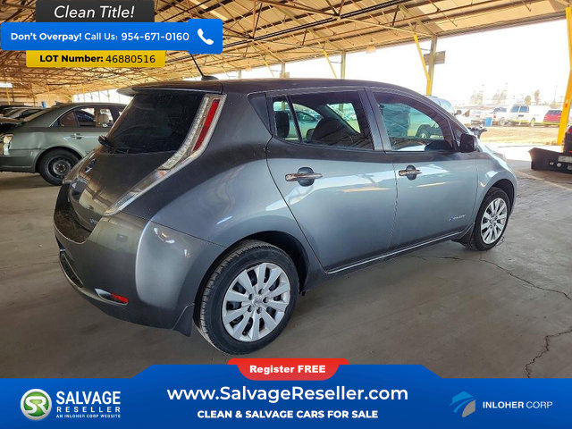 Used 2016 Nissan Leaf S w/ Charger Package FWD image 4