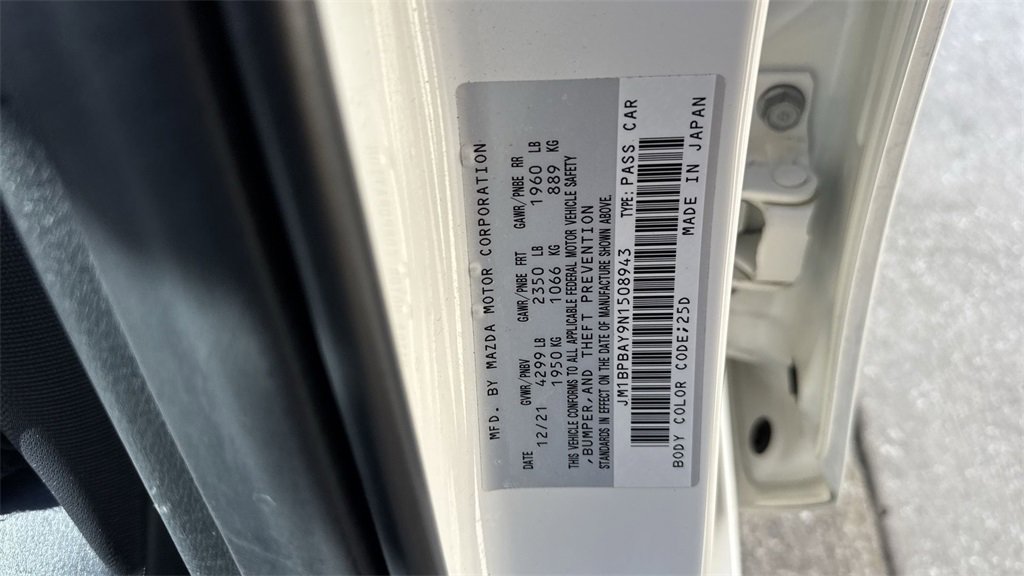 Certified 2022 MAZDA MAZDA3 s image 61