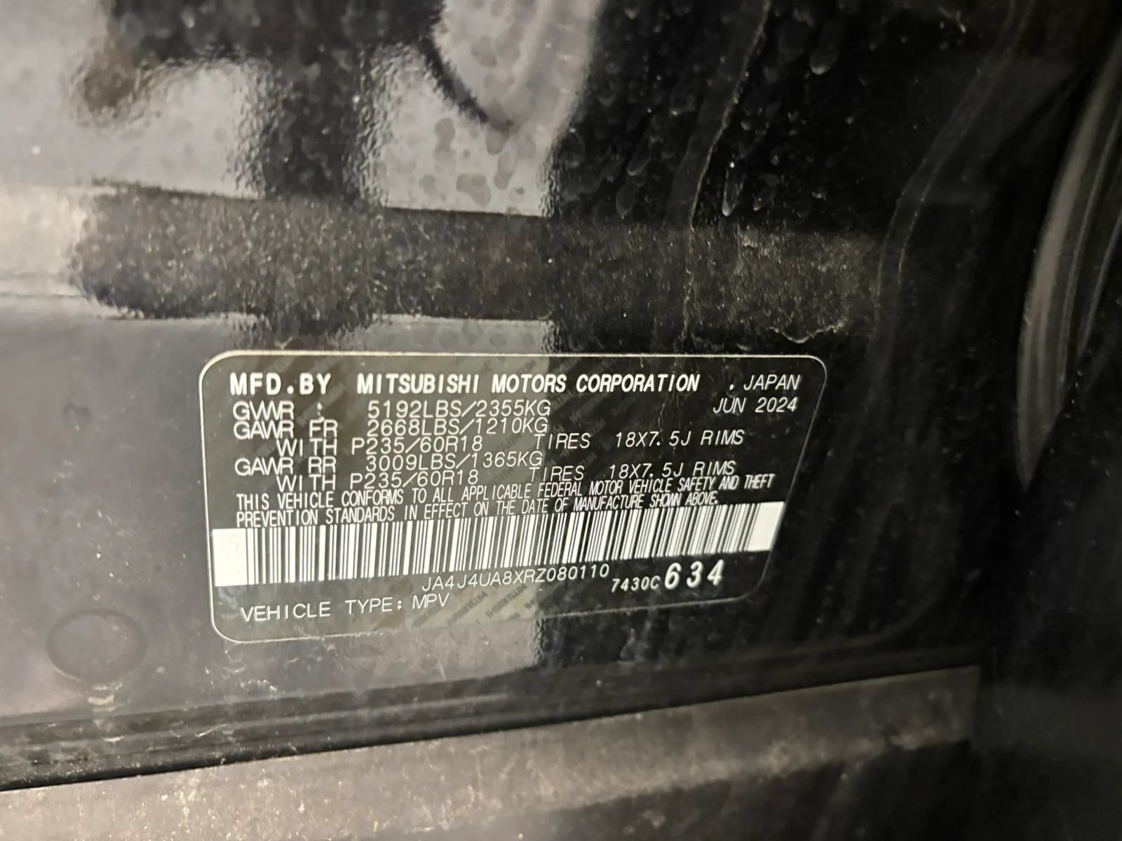 Used 2024 Mitsubishi Outlander ES AWD/4WD image 49