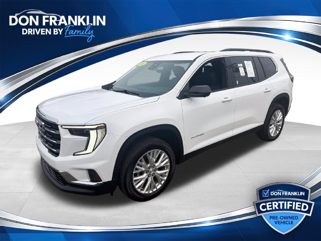 Used 2026 GMC Acadia Elevation w/ Elevation Premium Package FWD 360° Tour