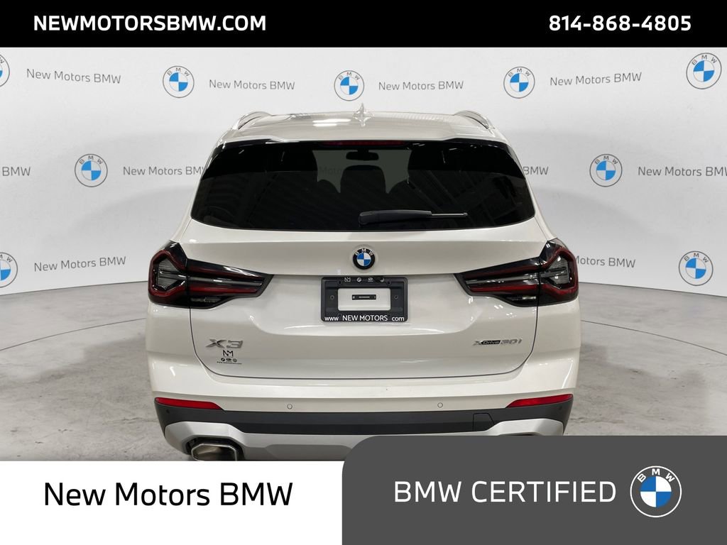 Certified 2024 BMW X3 xDrive30i w/ Premium Package w/ZPA image 4