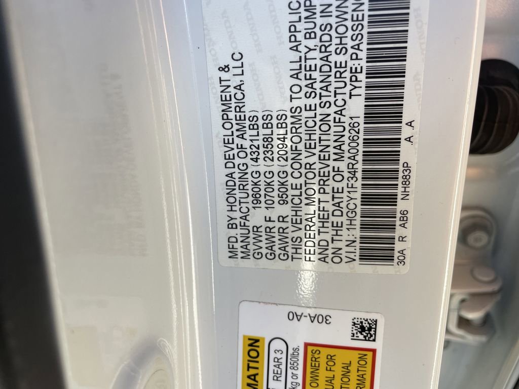 Used 2024 Honda Accord EX image 33