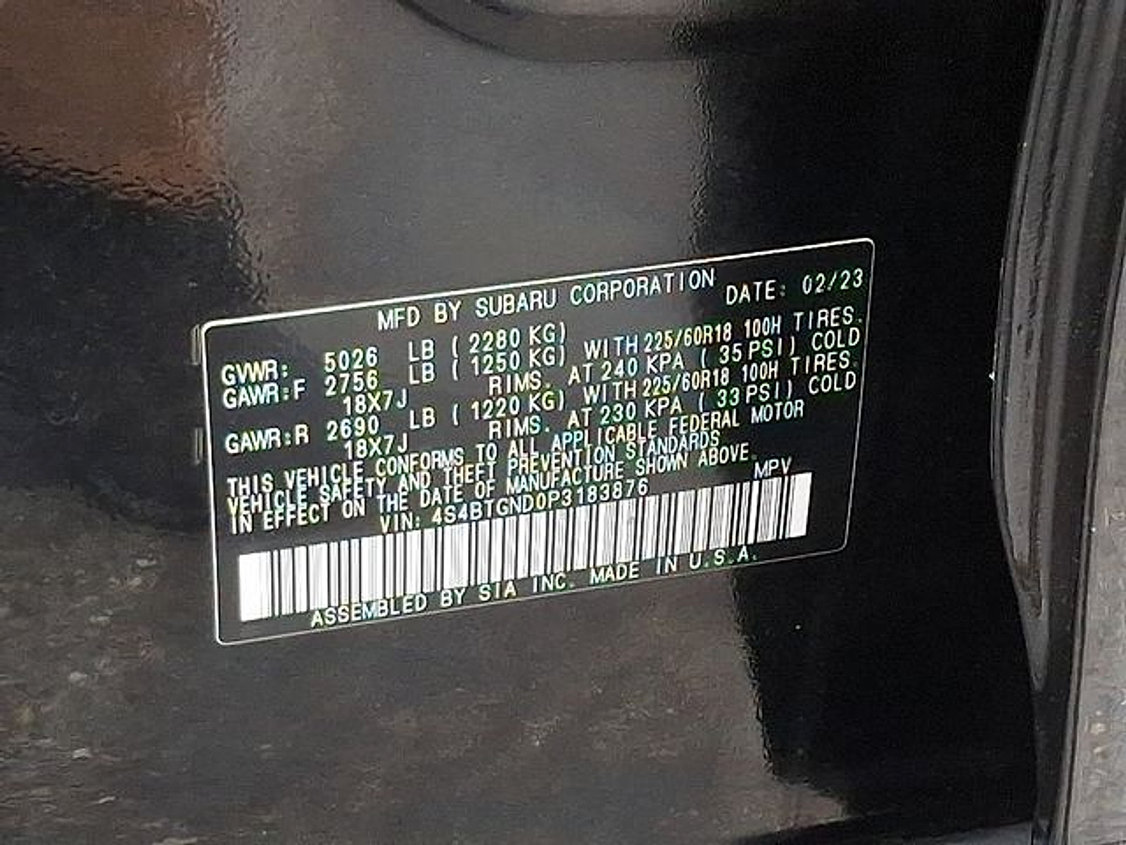 Used 2023 Subaru Outback Limited XT AWD/4WD image 28