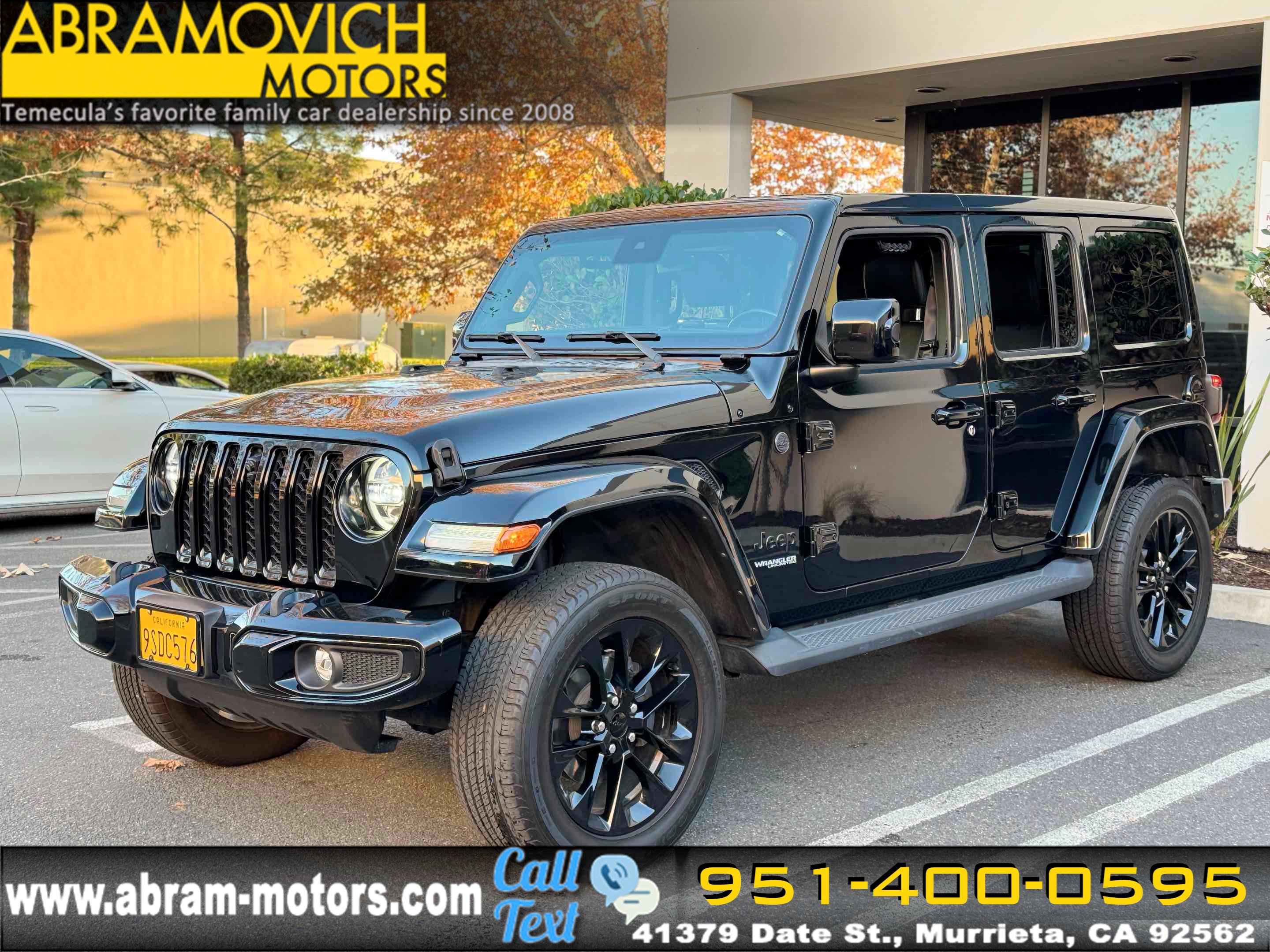 Used 2021 Jeep Wrangler Unlimited Sahara