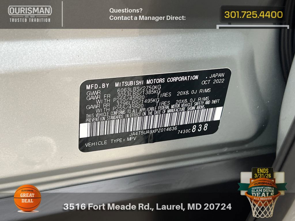 Used 2023 Mitsubishi Outlander SE image 32