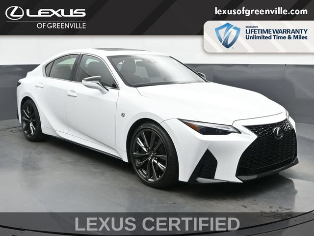 Certified 2024 Lexus IS 350 F Sport w/ Navigation Package