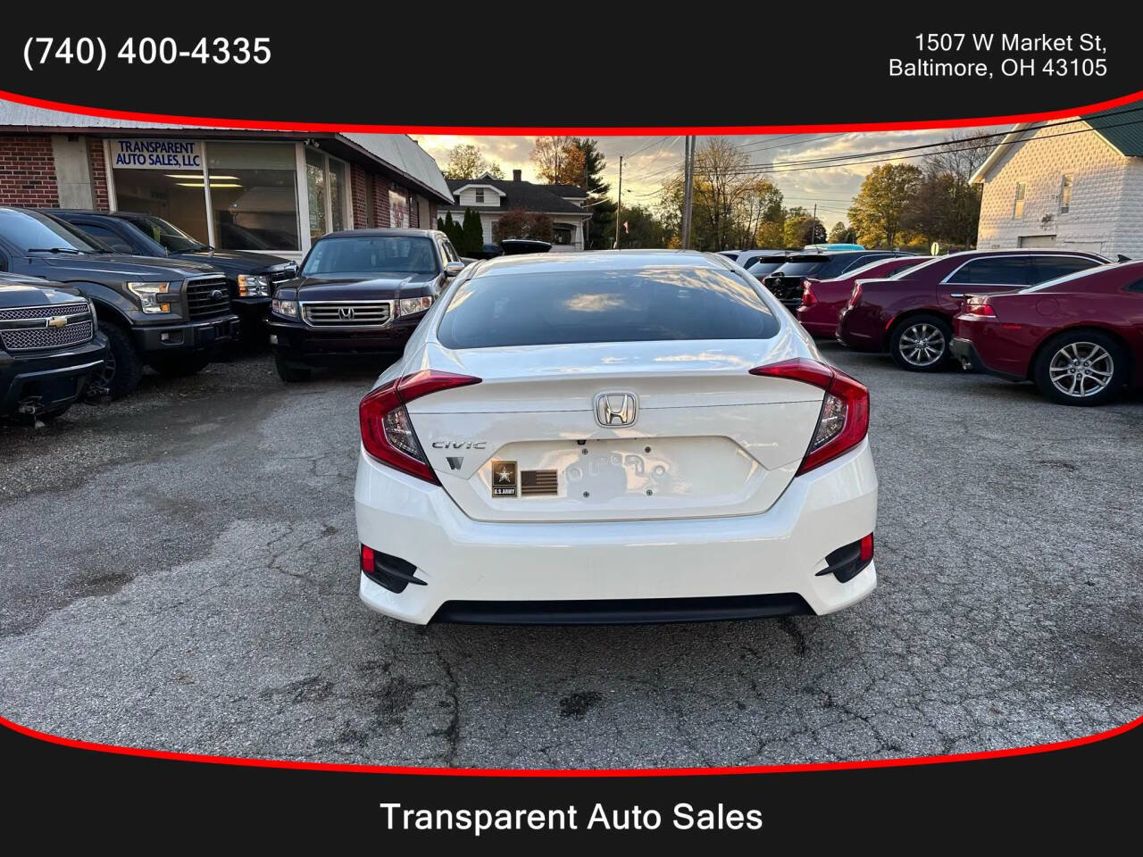 Used 2016 Honda Civic LX image 7