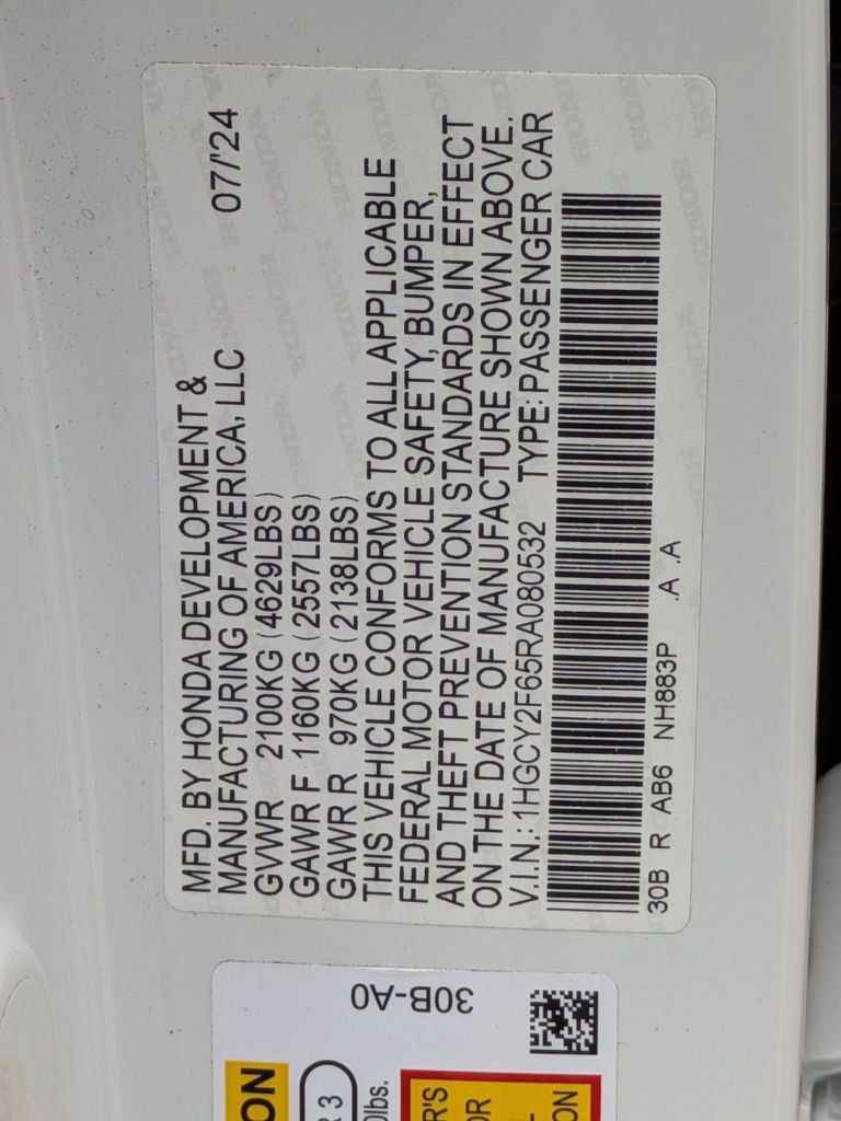 Used 2024 Honda Accord EX-L image 25