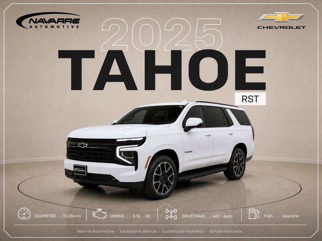 Used 2025 Chevrolet Tahoe RST w/ Comfort Package
