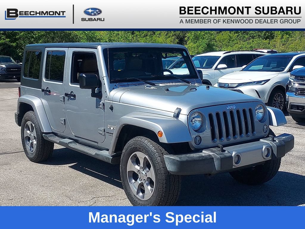 Used 2016 Jeep Wrangler Unlimited Sahara w/ Connectivity Group AWD/4WD video 1