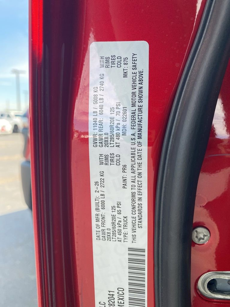 New 2026 RAM 2500 Rebel AWD/4WD image 50